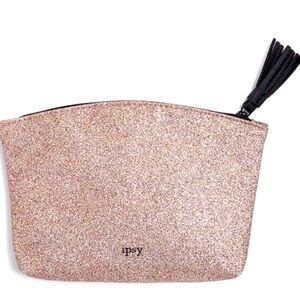 Makeup bag rose gold glitter by ispy